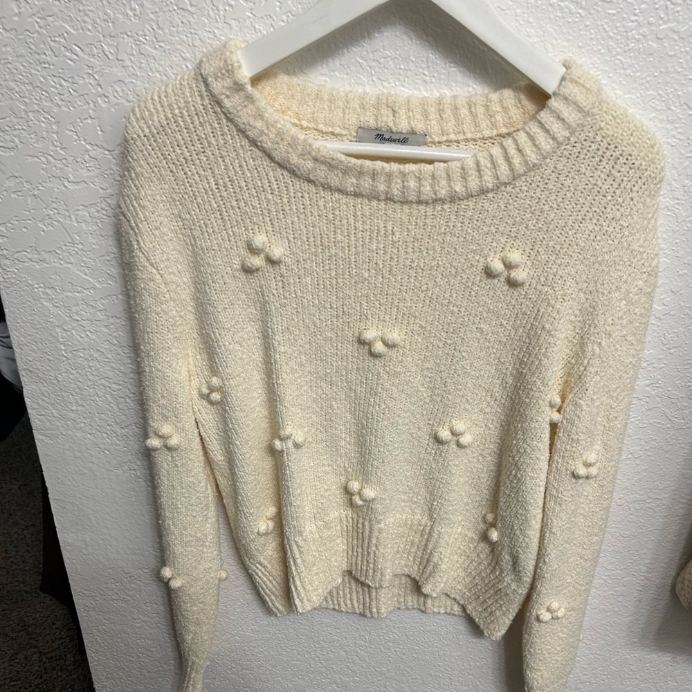 Madewell cream sweater